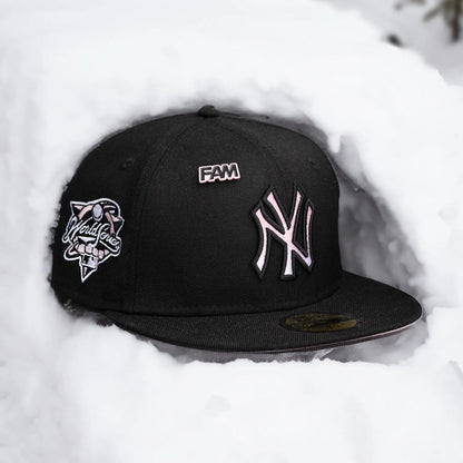 FAM Exclusive — New York Yankees Negra y Rosada 59FIFTY Fitted