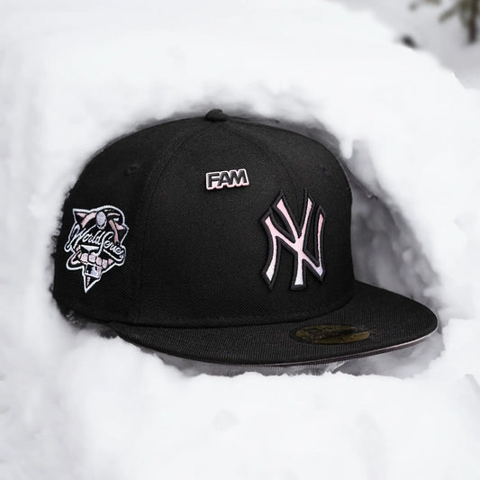 FAM Exclusive — New York Yankees Negra y Rosada 59FIFTY Fitted
