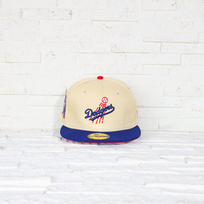Los Angeles Dodgers Gold y Viscera Azul 59FIFTY Fitted