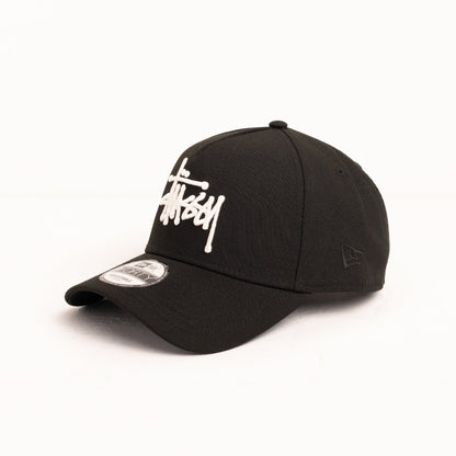 New Era x Stüssy Black 9FORTY Snapback