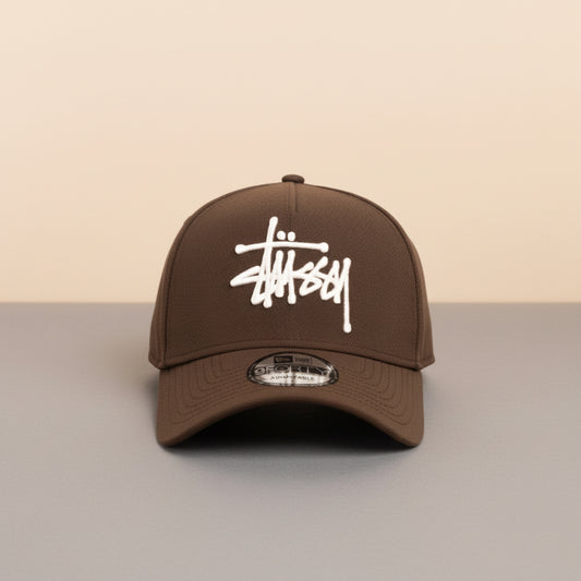 New Era x Stüssy Brown 9FORTY Snapback