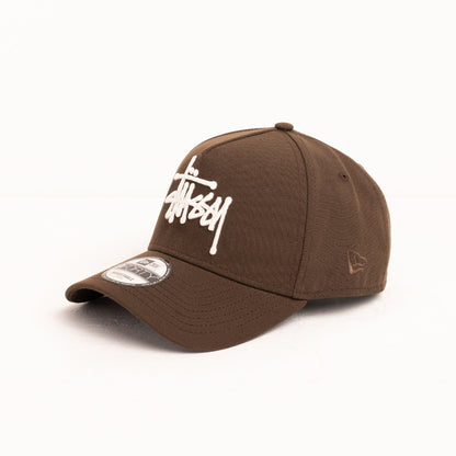 New Era x Stüssy Brown 9FORTY Snapback