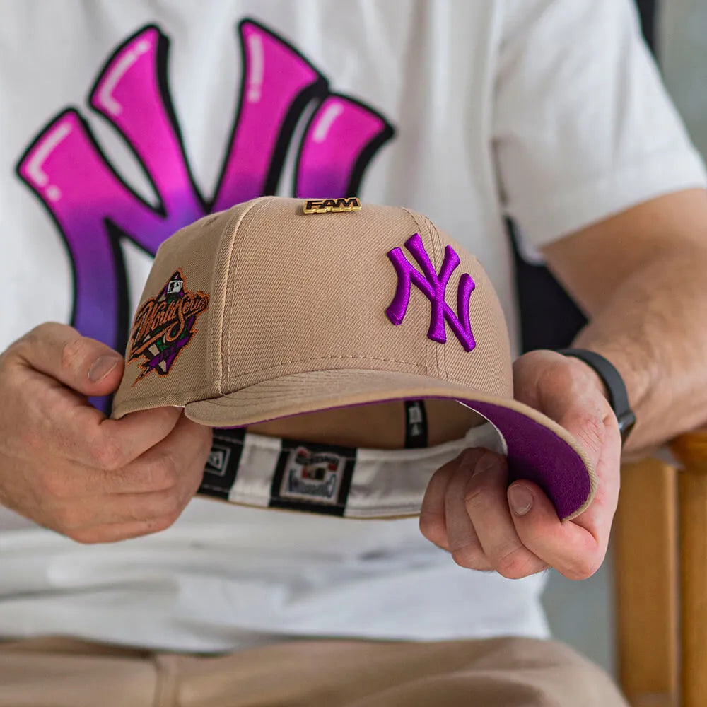 FAM Exclusive — New York Yankees Sparkling Grape World Series 1998 Camel 59FIFTY Fitted
