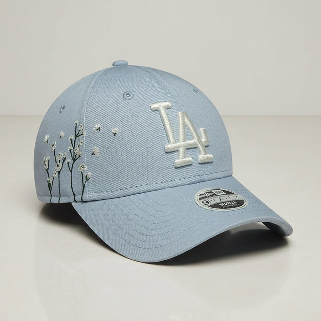 Los Angeles Dodgers Floral Icon 9FORTY Strapback Women