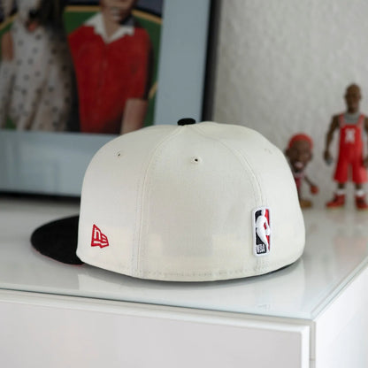 FAM Exclusive — Chicago Bulls Crema y Viscera Negra de Corduroy 59FIFTY Fitted