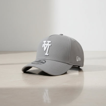 Los Angeles Dodgers Upside Down Gray 9FORTY A-Frame Snapback