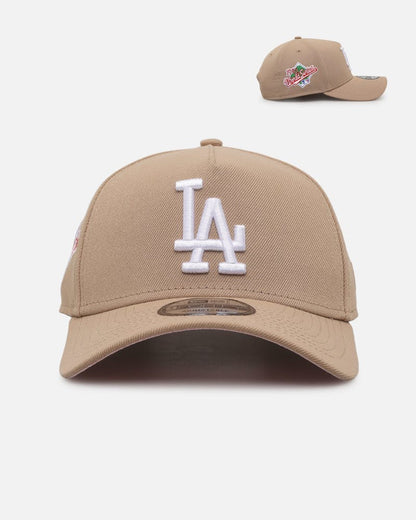 Los Angeles Dodgers Beige 9FORTY A-Frame Snapback