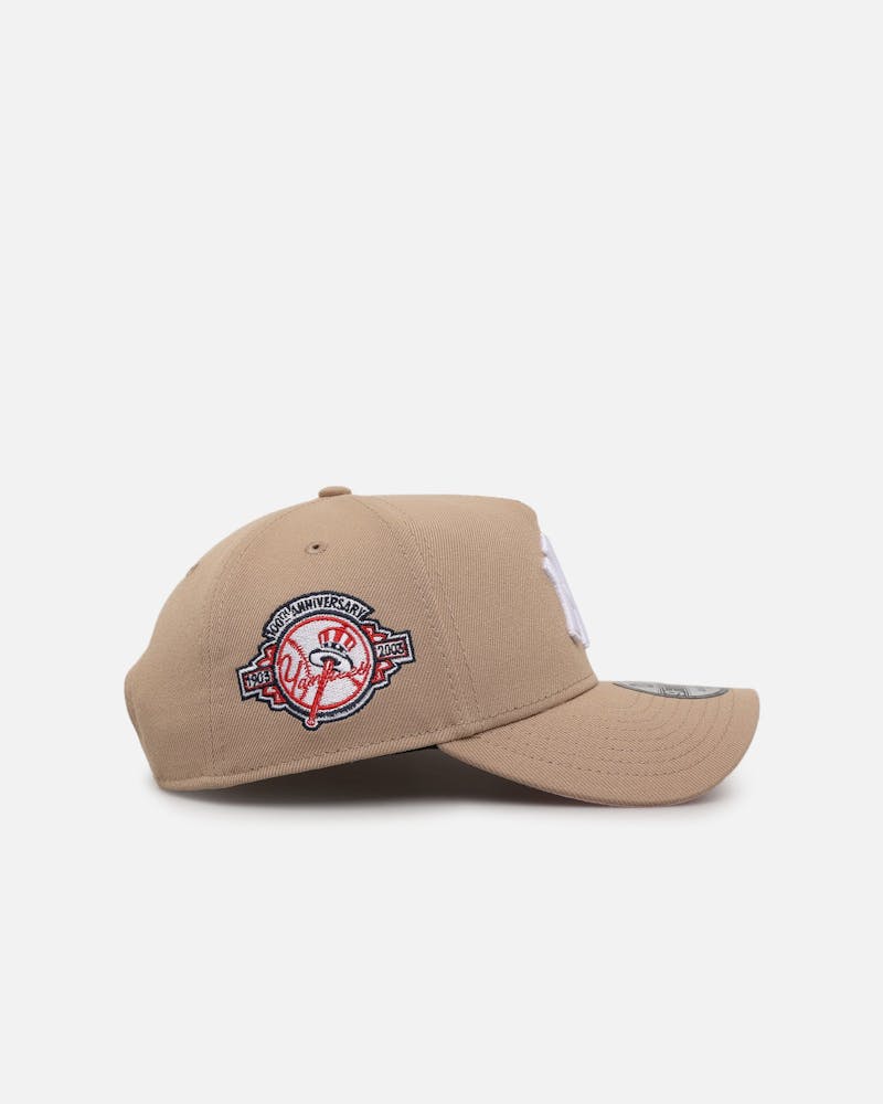 New York Yankees Beige 9FORTY A-Frame Snapback