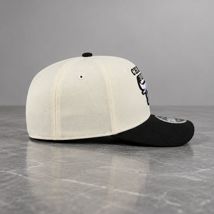 Chicago Bulls Cream Black 9SEVENTY Stretch-Snap
