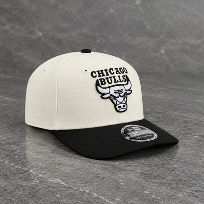 Chicago Bulls Cream Black 9SEVENTY Stretch-Snap