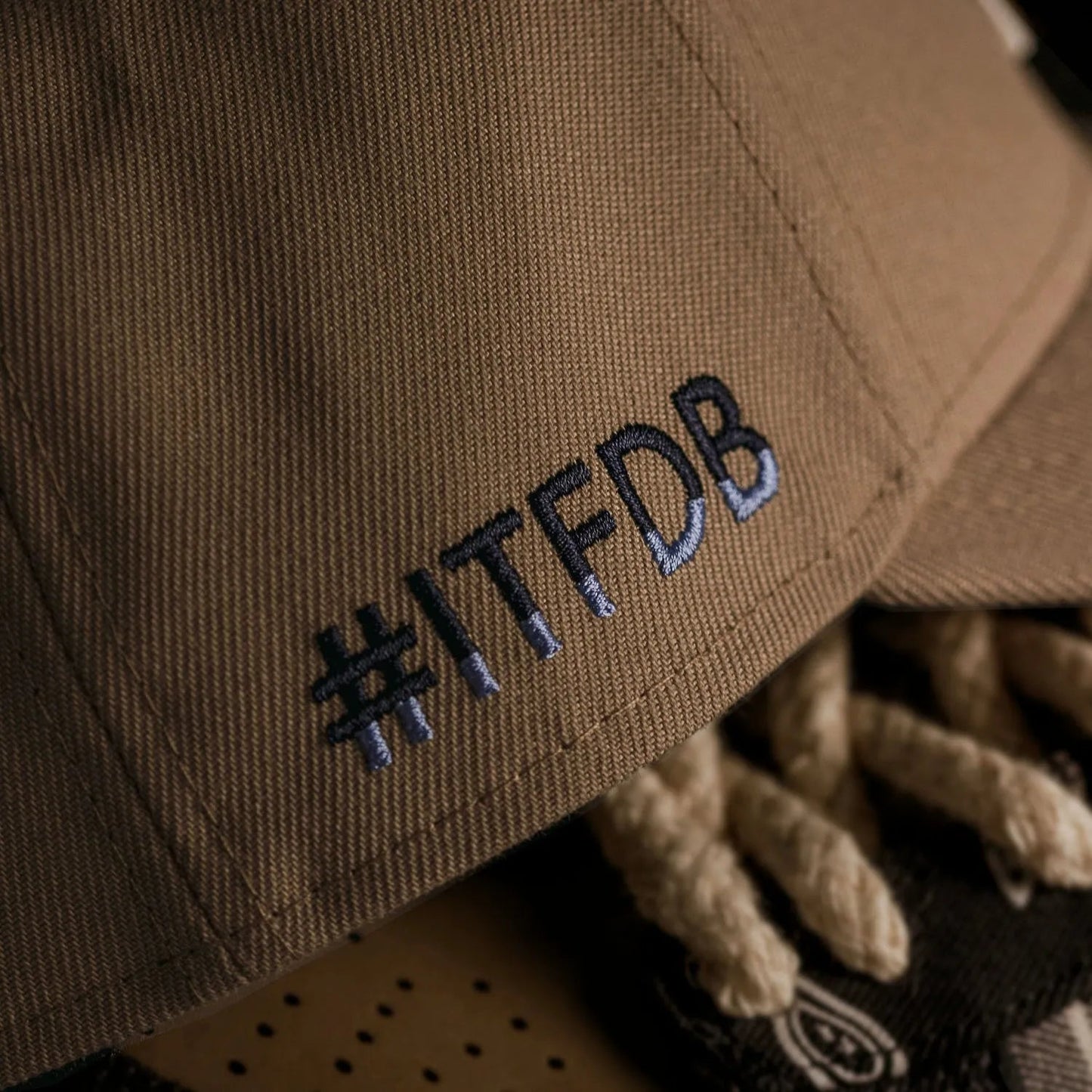 FAM Exclusive — Los Angeles Dodgers Camel 9FORTY A-Frame Snapback