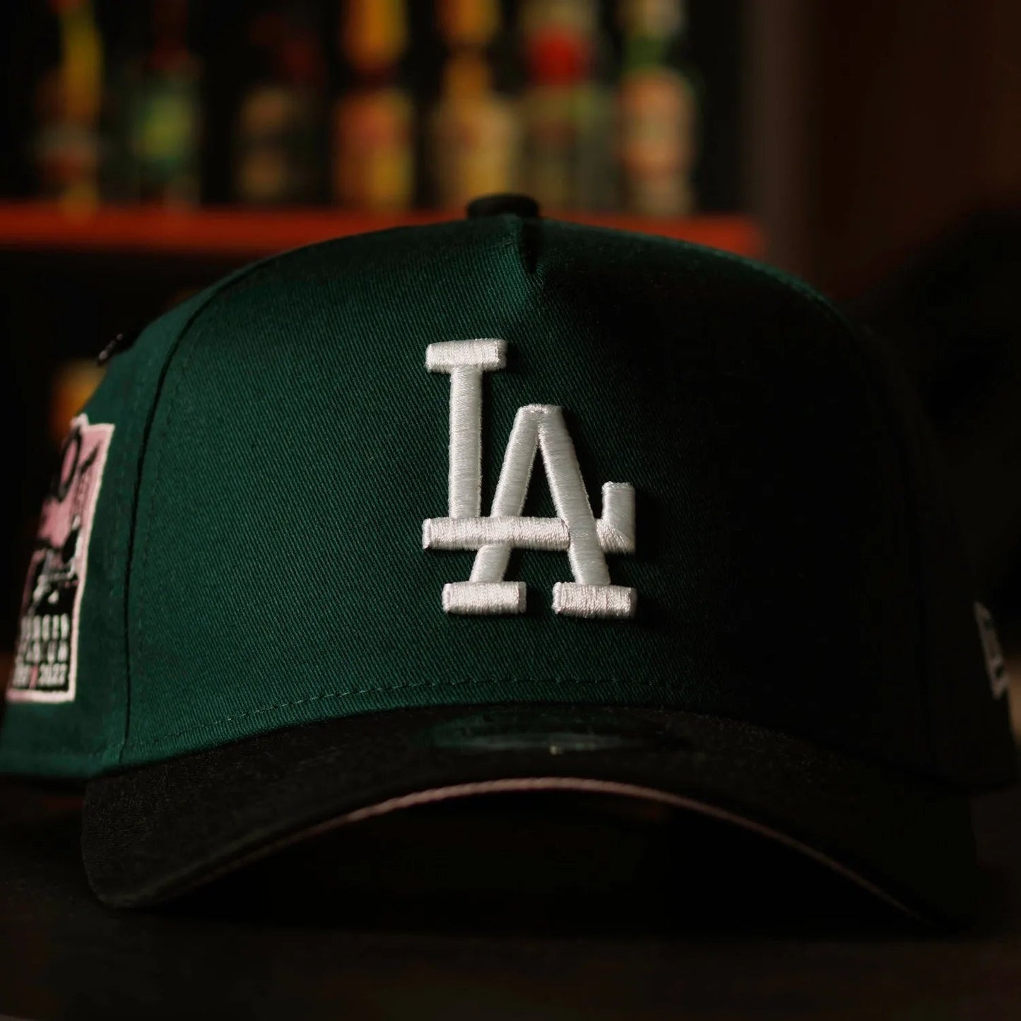 FAM Exclusive — Los Angeles Dodgers Verde y Viscera Negra 9FORTY A-Frame Snapback