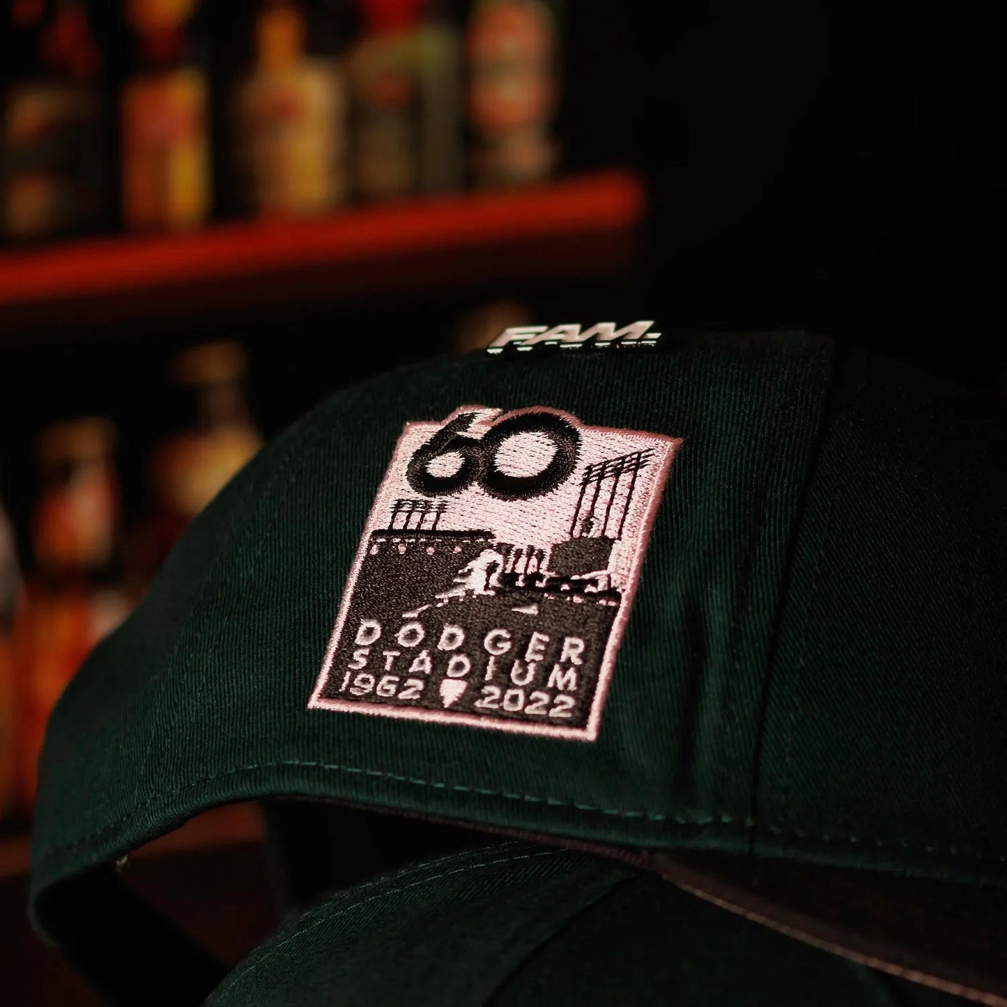 FAM Exclusive — Los Angeles Dodgers Verde y Viscera Negra 9FORTY A-Frame Snapback