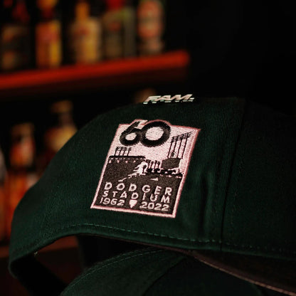 FAM Exclusive — Los Angeles Dodgers Verde y Viscera Negra 9FORTY A-Frame Snapback