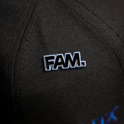 FAM Exclusive — Houston Astros Flame Logo Black 9FORTY A-Frame Snapback