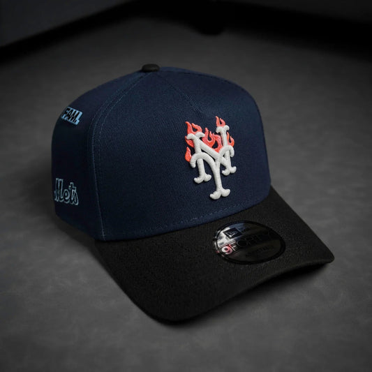 FAM Exclusive — New York Mets Oceanside Blue 9FORTY A-Frame Snapback