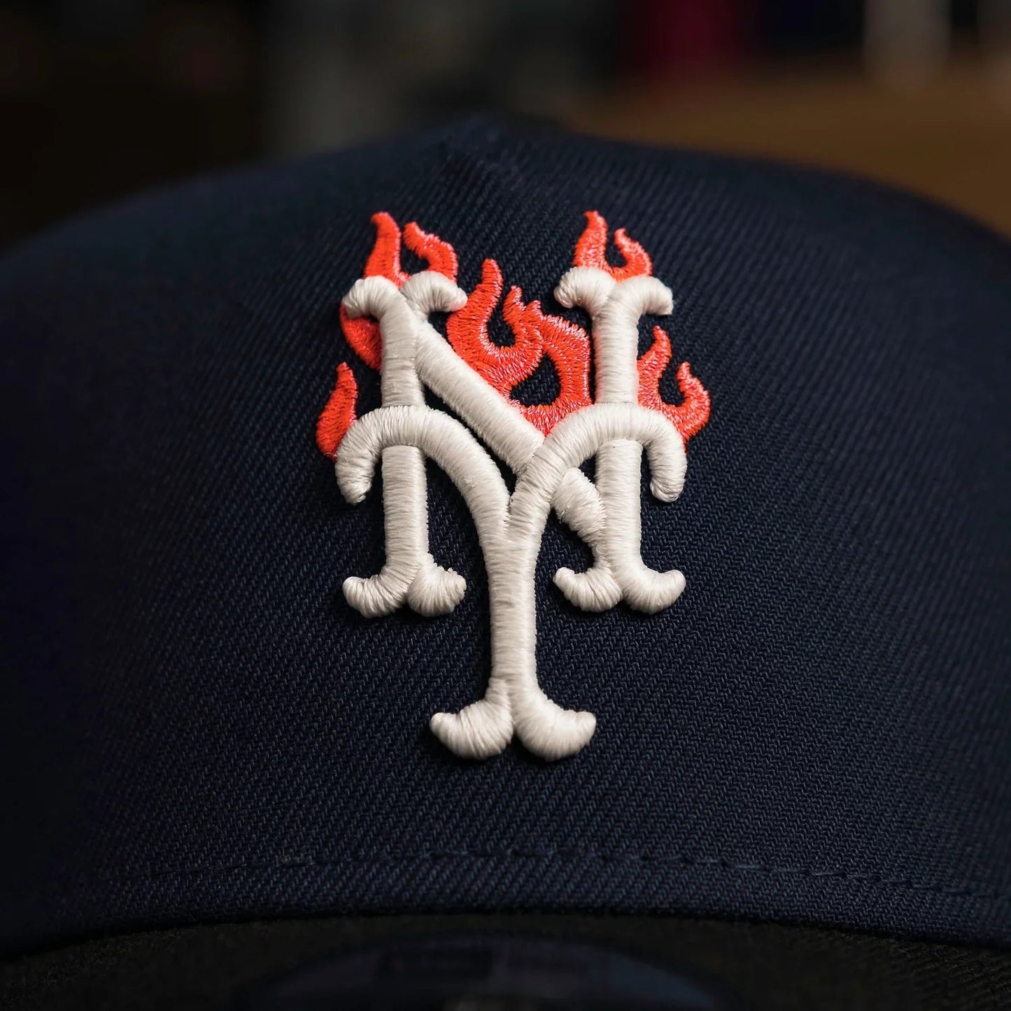 FAM Exclusive — New York Mets Oceanside Blue 9FORTY A-Frame Snapback