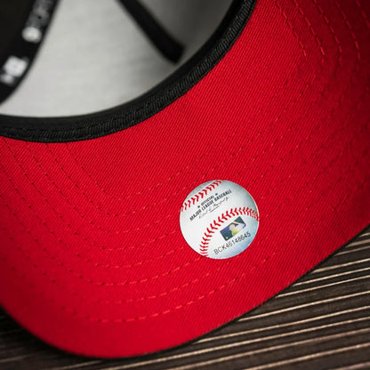 FAM Exclusive ― Arizona Diamondbacks Black Scarlet UV 9FORTY A-Frame Snapback