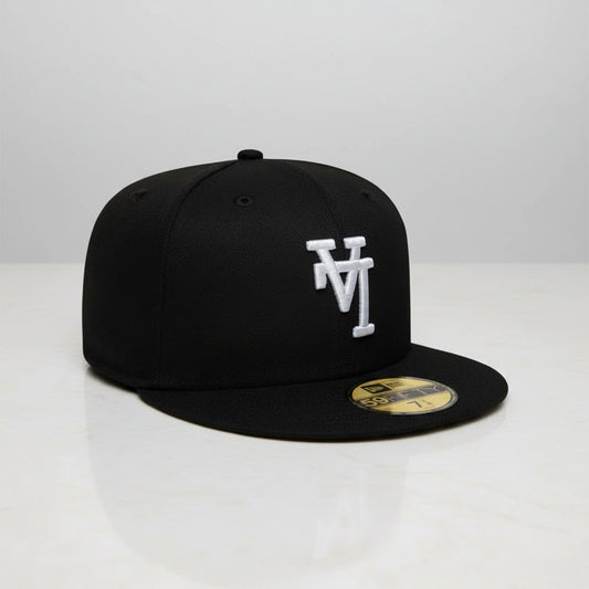 Los Angeles Dodgers Upside Down Black 59FIFTY Fitted