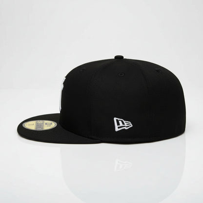 Los Angeles Dodgers Upside Down Black 59FIFTY Fitted