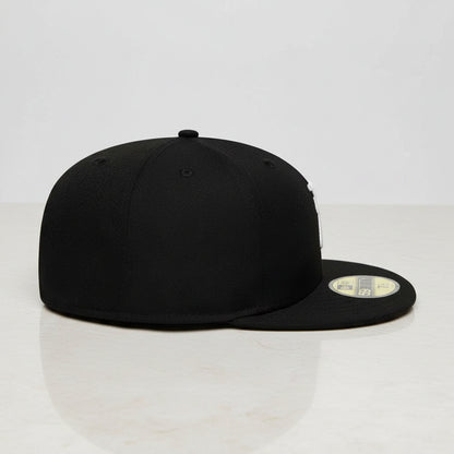Los Angeles Dodgers Upside Down Black 59FIFTY Fitted