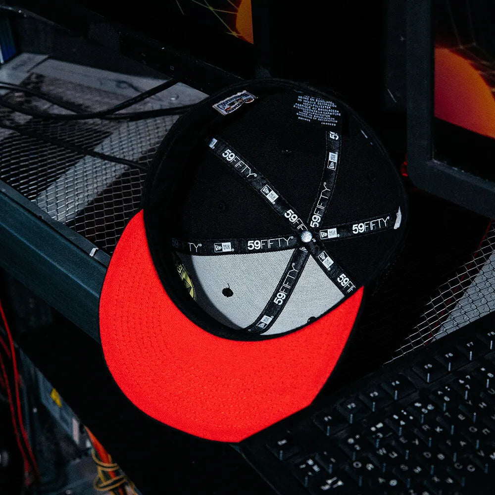 FAM Exclusive — Detroit Tigers Negra y Roja 59FIFTY Fitted