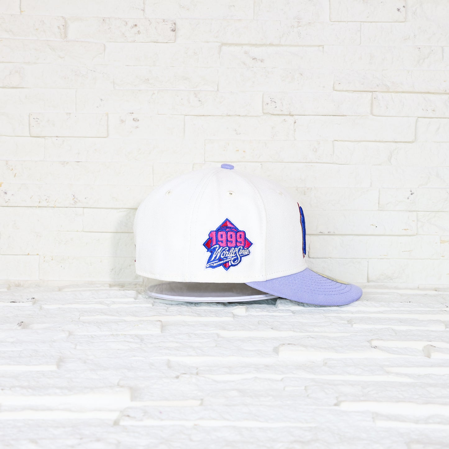 New York Yankees Crema y Viscera Lila 59FIFTY Fitted