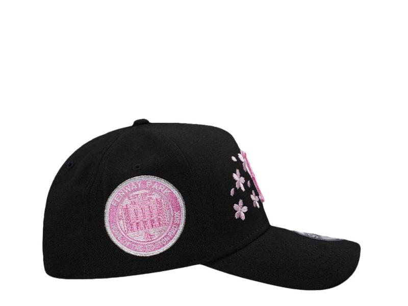 Boston Red Sox Fenway Park Cherry Blossom Black Pink Edition 9FORTY A-Frame Snapback