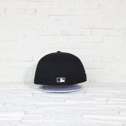 Anaheim Angels Negra y UV Rosado 59FIFTY Fitted