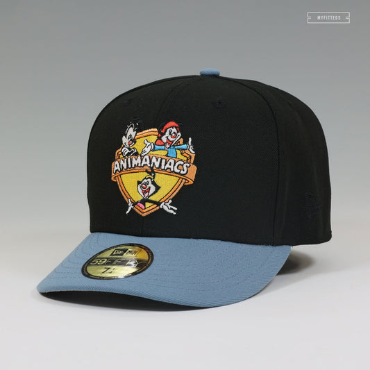 Warner Bros® Animaniacs™ Shield Jet Black Serene Slate 59FIFTY Fitted
