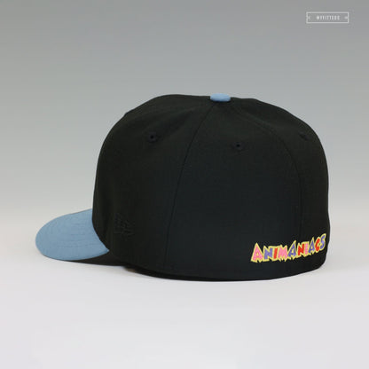Warner Bros® Animaniacs™ Shield Jet Black Serene Slate 59FIFTY Fitted