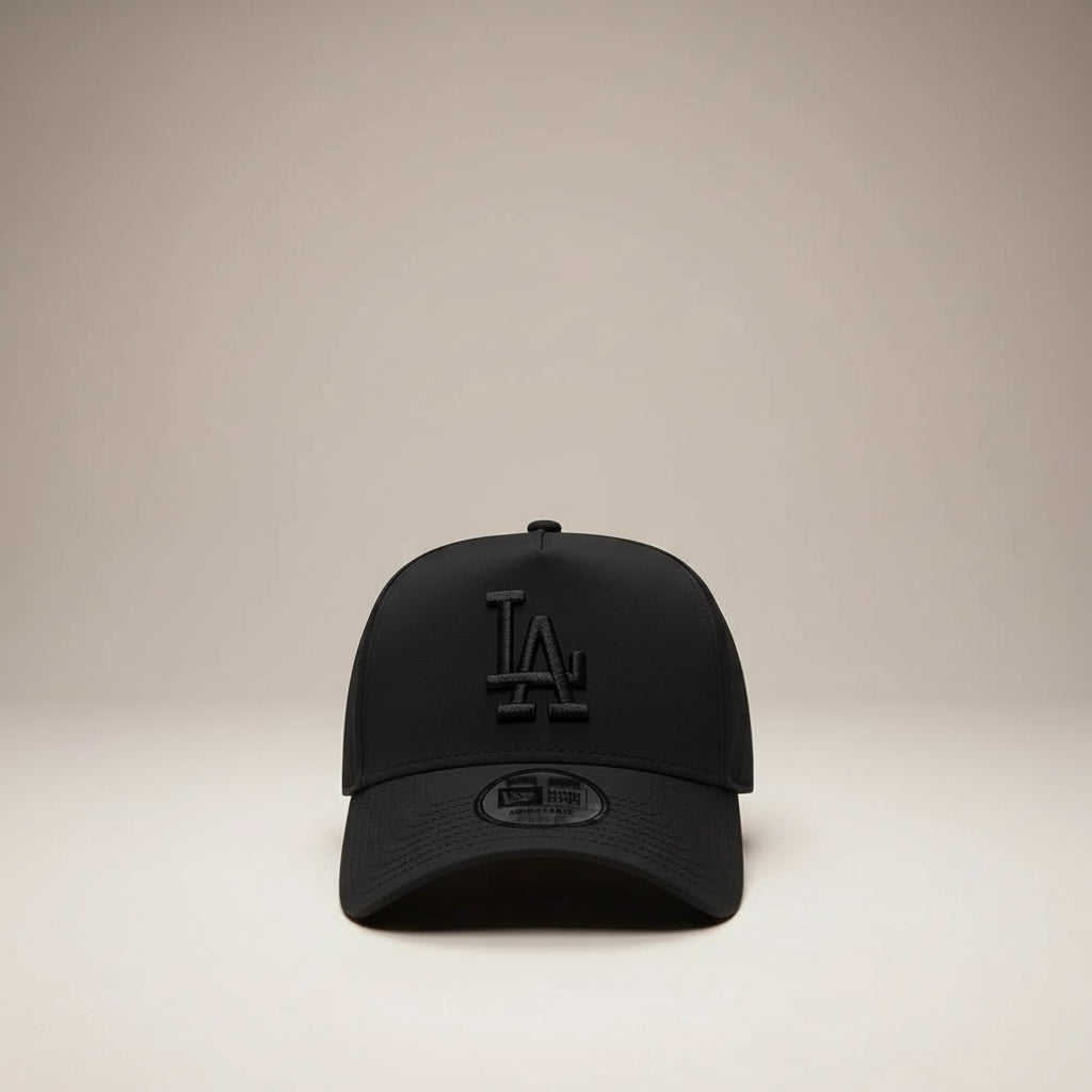 Los Angeles Dodgers Recycled Black on Black 9FORTY A-Frame Adjustable