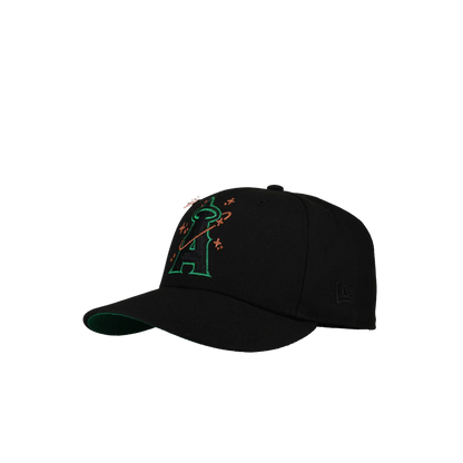 Capsule Exclusive — Anaheim Angels Celestial Metallic Blackout 59FIFTY Fitted