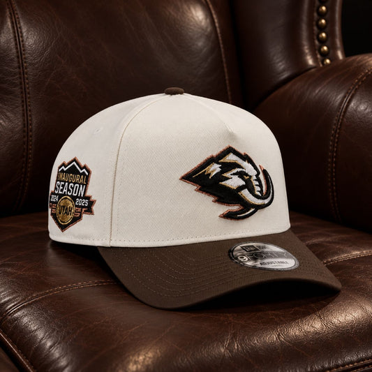 Utah Mammoth Inaugural Season Chrome Two Tone Edition 9FORTY A-Frame Snapback