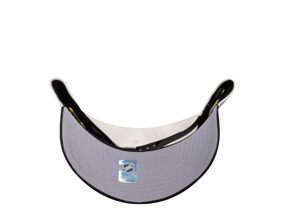 Anaheim Ducks Crema y Viscera Negra 9FORTY A-Frame Snapback
