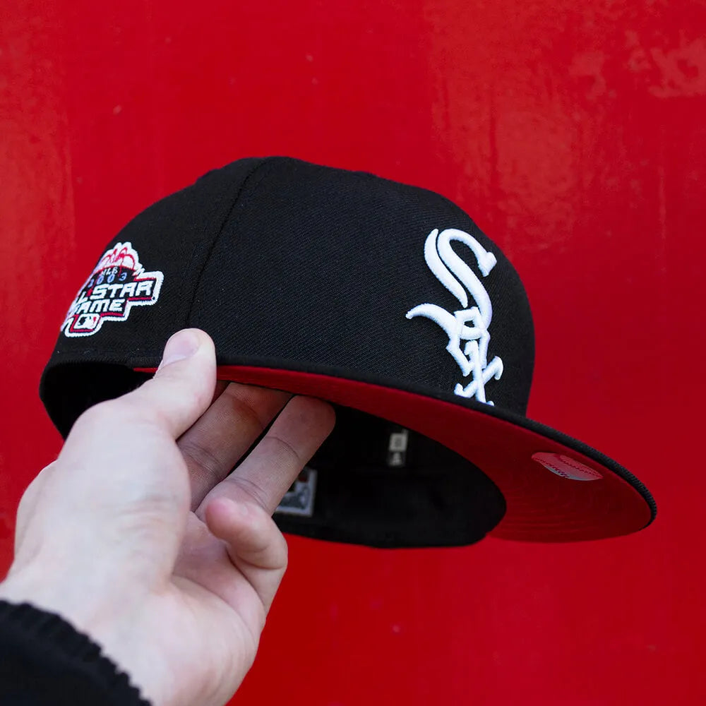 FAM Exclusive — Chicago White Sox Negra y Roja 59FIFTY Fitted