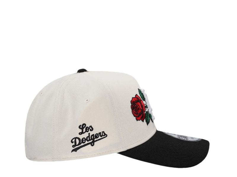 Los Angeles Dodgers Rose White Two Tone Edition 9FORTY A-Frame Snapback