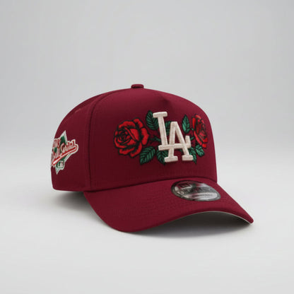 Los Angeles Dodgers 1988 World Series Rose Edition 9FORTY A-Frame Snapback