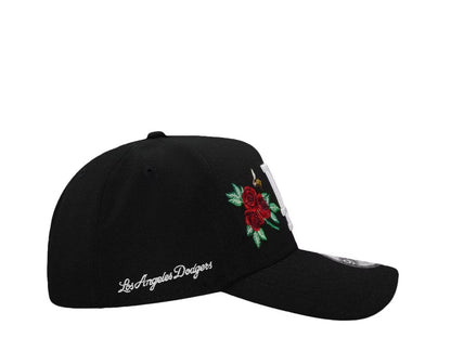 Los Angeles Dodgers Negra 9FORTY A-Frame Snapback