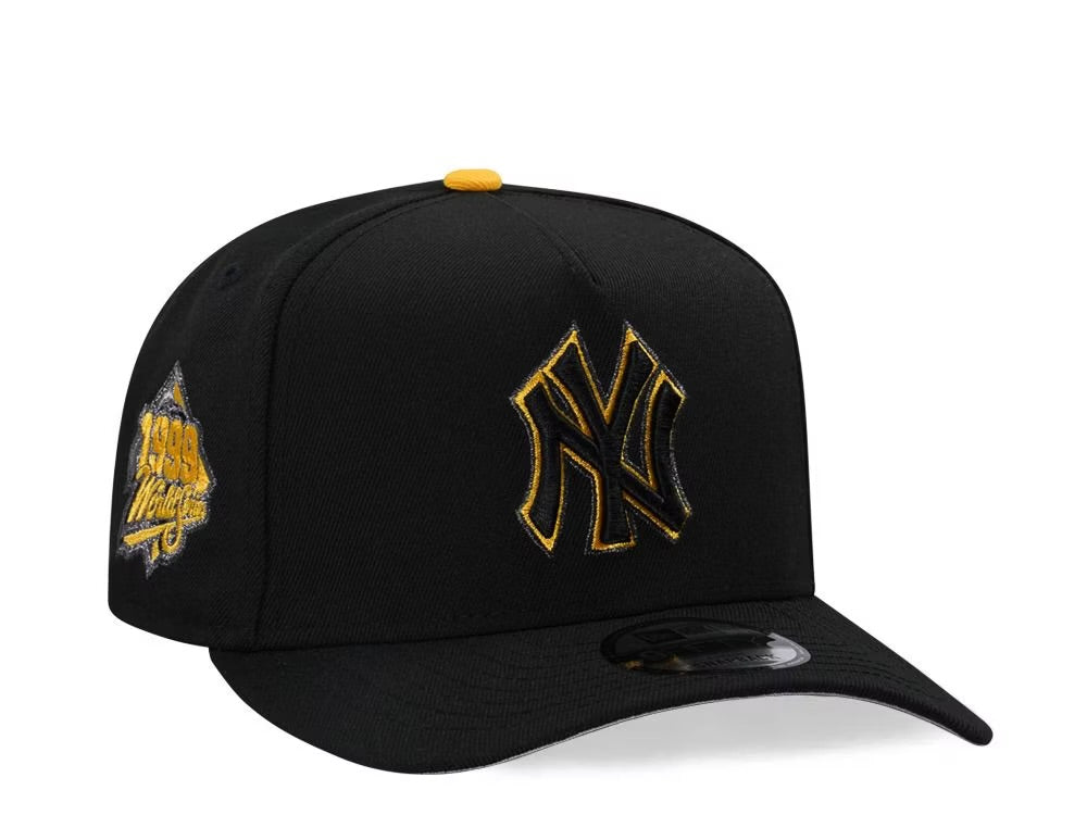 New York Yankees Negra 9FIFTY A-Frame Snapback
