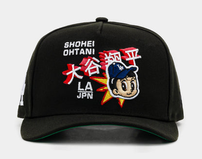 Los Angeles Dodgers Shohei Ohtani Negra 9FIFTY A-Frame Snapback