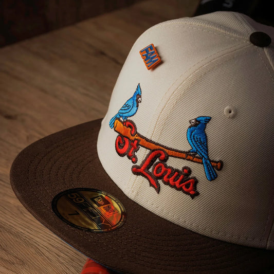 FAM Exclusive — Sant Louis Cardinals Crema y Viscera Cafe 59FIFTY Fitted