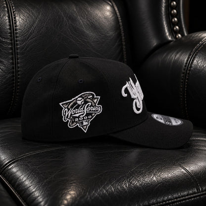 New York Yankees World Series 2000 Black Prime Edition 9FORTY A-Frame Snapback