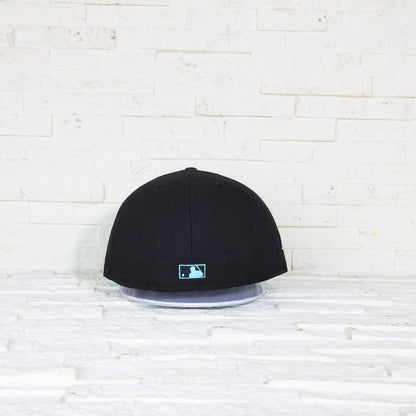 Anaheim Angels Negra y UV Celeste 59FIFTY Fitted