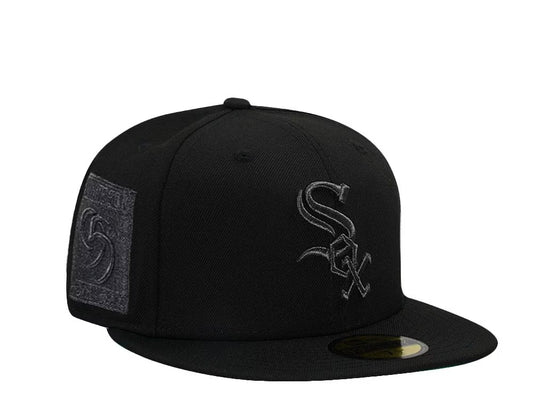 Chicago White Sox Negra Liquid Titanium Edition 59FIFTY Fitted