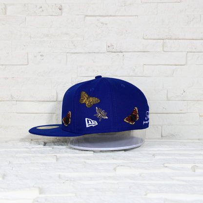 New Era x Felt — Angeles Dodgers Azul 59FIFTY Fitted