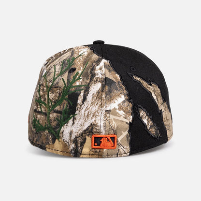 Detroit Tigers Split Realtree 59FIFTY Fitted