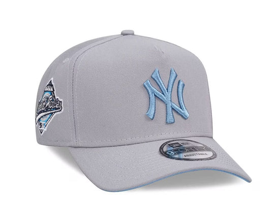 New York Yankees Gris 9FORTY A-Frame Snapback