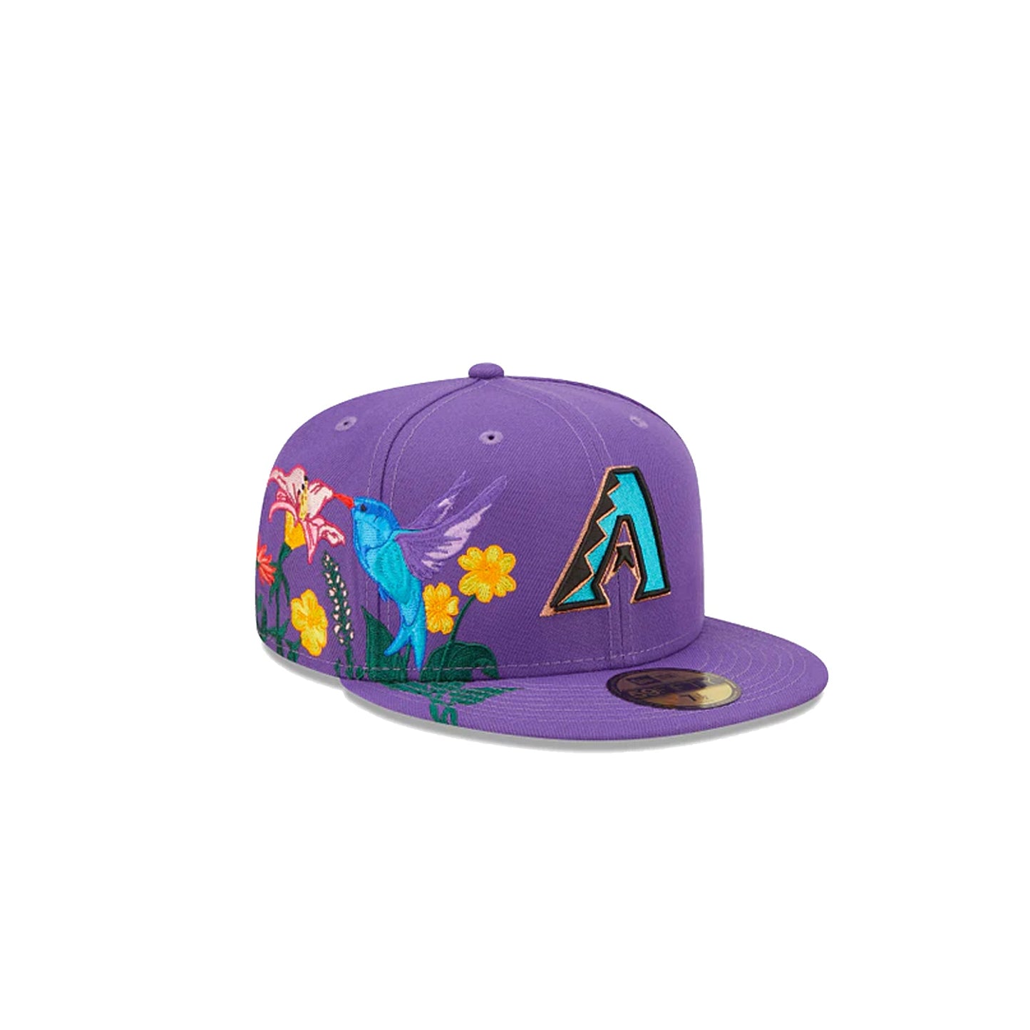 Arizona Diamondbacks Blooming Morado 59FIFTY Fitted