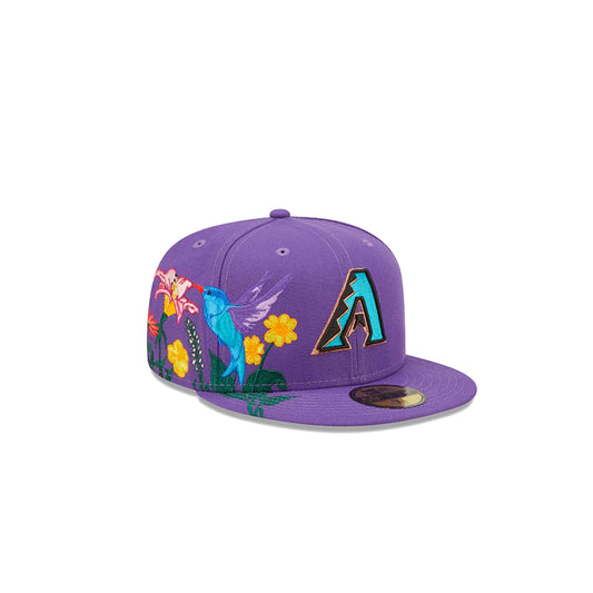 Arizona Diamondbacks Blooming Morado 59FIFTY Fitted